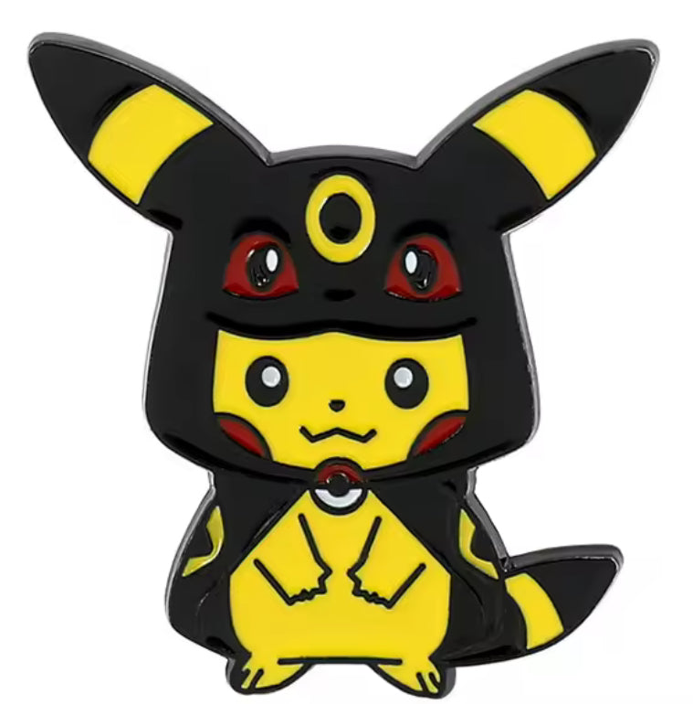 Poncho Pikachu Pins