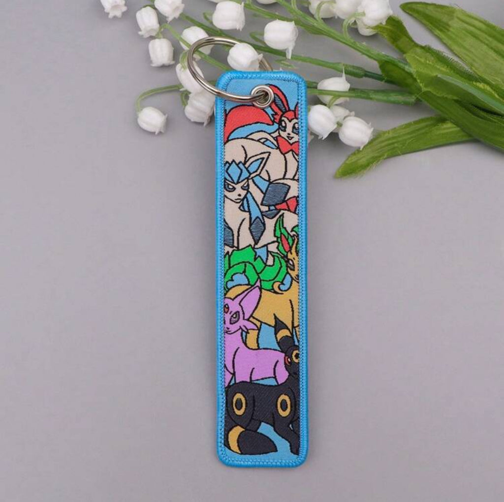 Pokemon Embroidered Key Chains