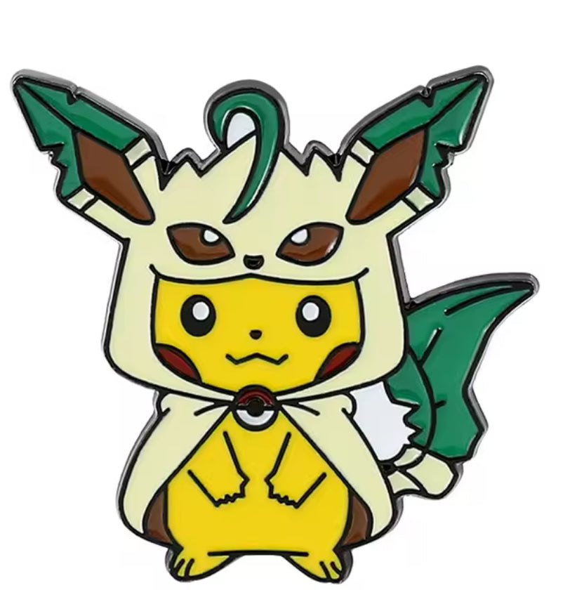 Poncho Pikachu Pins