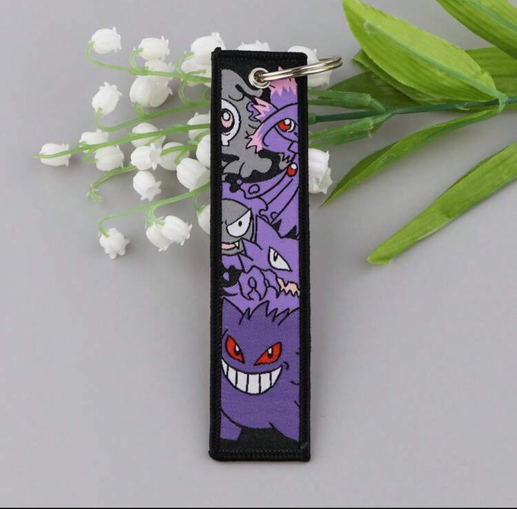 Pokemon Embroidered Key Chains